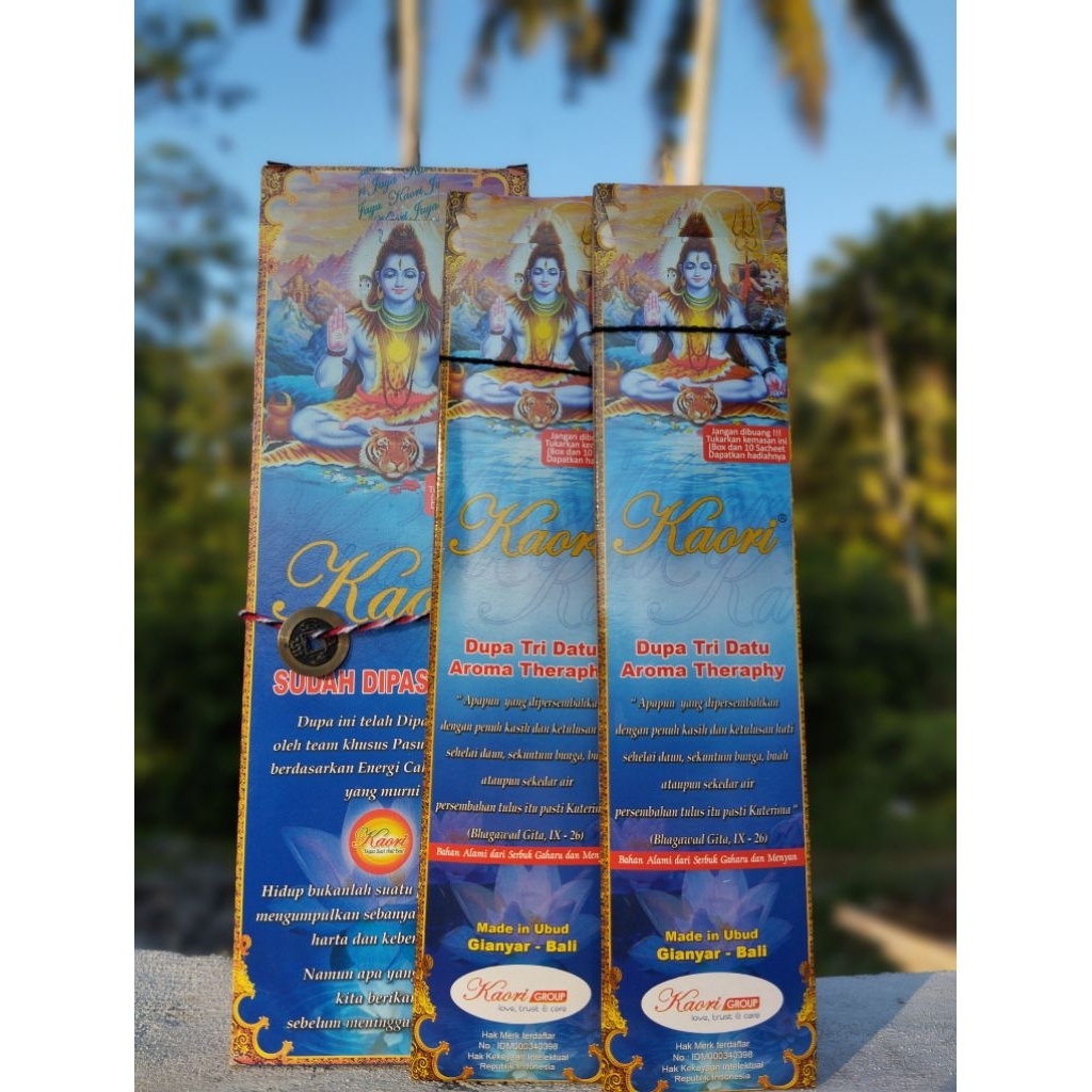 Dupa Kaori Tridatu Pasupati/Aromatherapi/Dupa Blessing