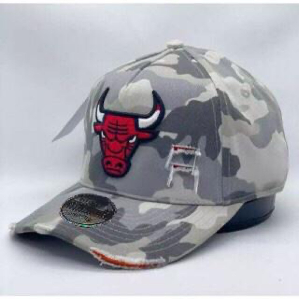 Topi Baseball Camo Jordan  Pria Wanita Topi Sobek Ny Unisex Bisa COD