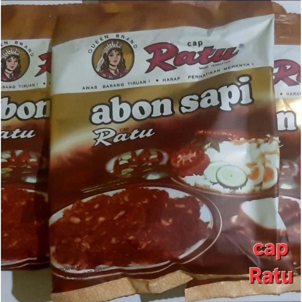 Abon Ratu 90 Gr / Abon Sapi Cap Ratu asli
