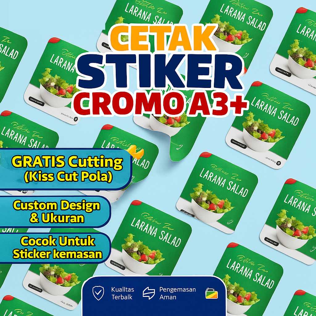 

Stiker / Sticker Label Makanan Ekonomis