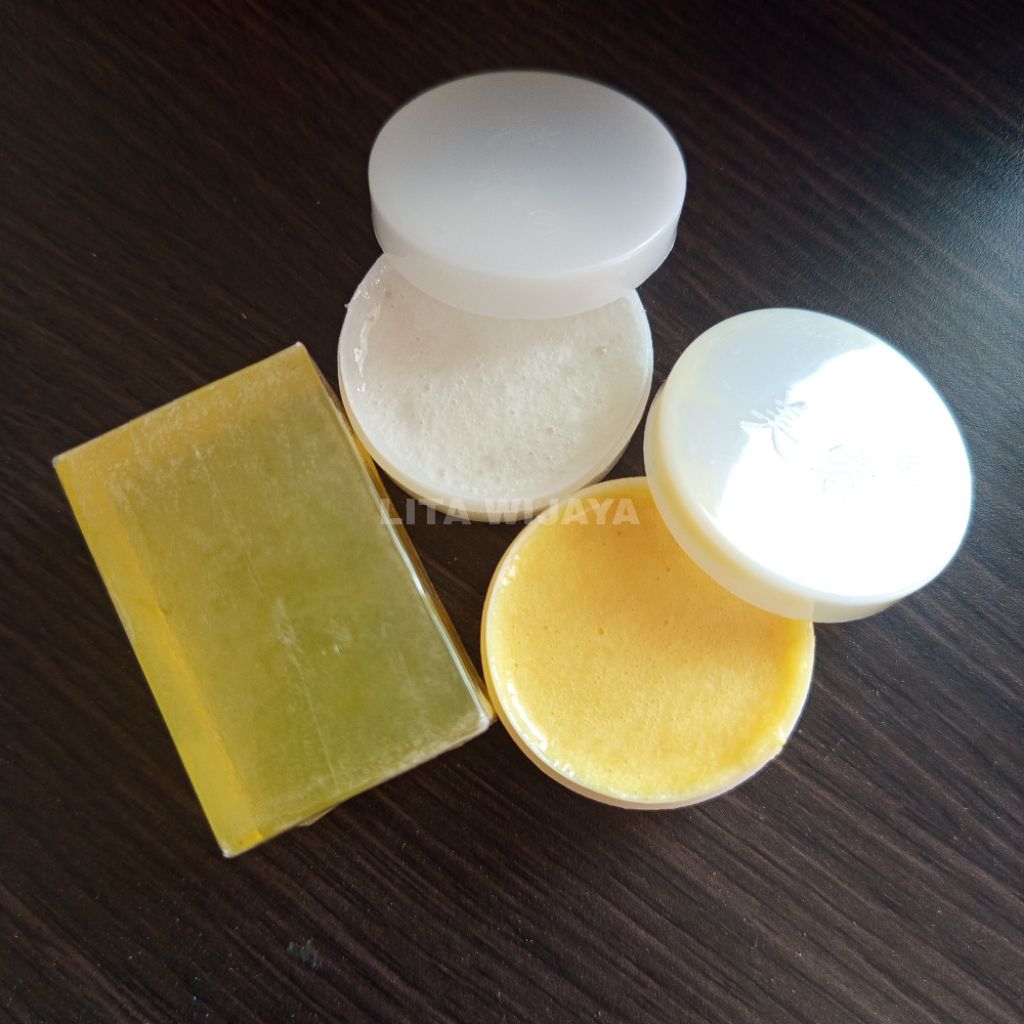 1PAKET cream siang malam placenta dan sabun cream polos original