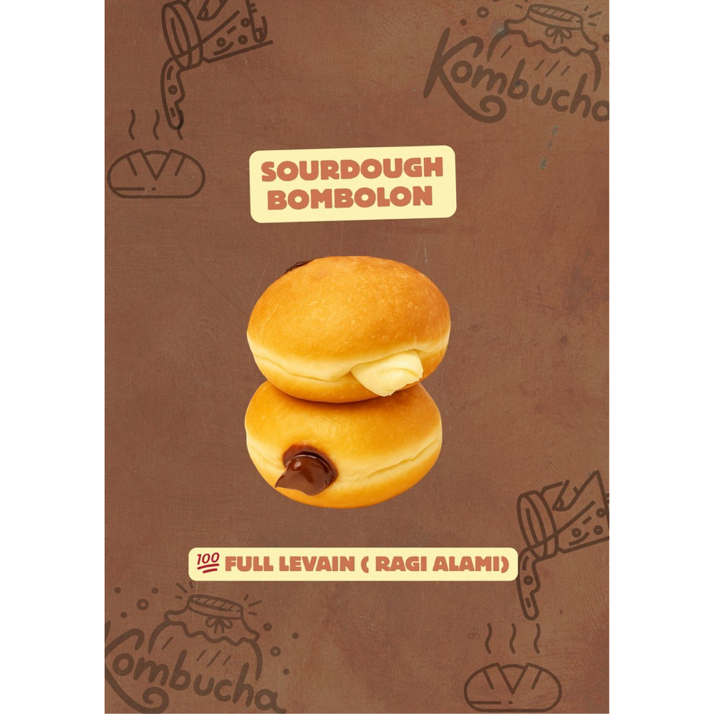 

donut sourdough bomboloni