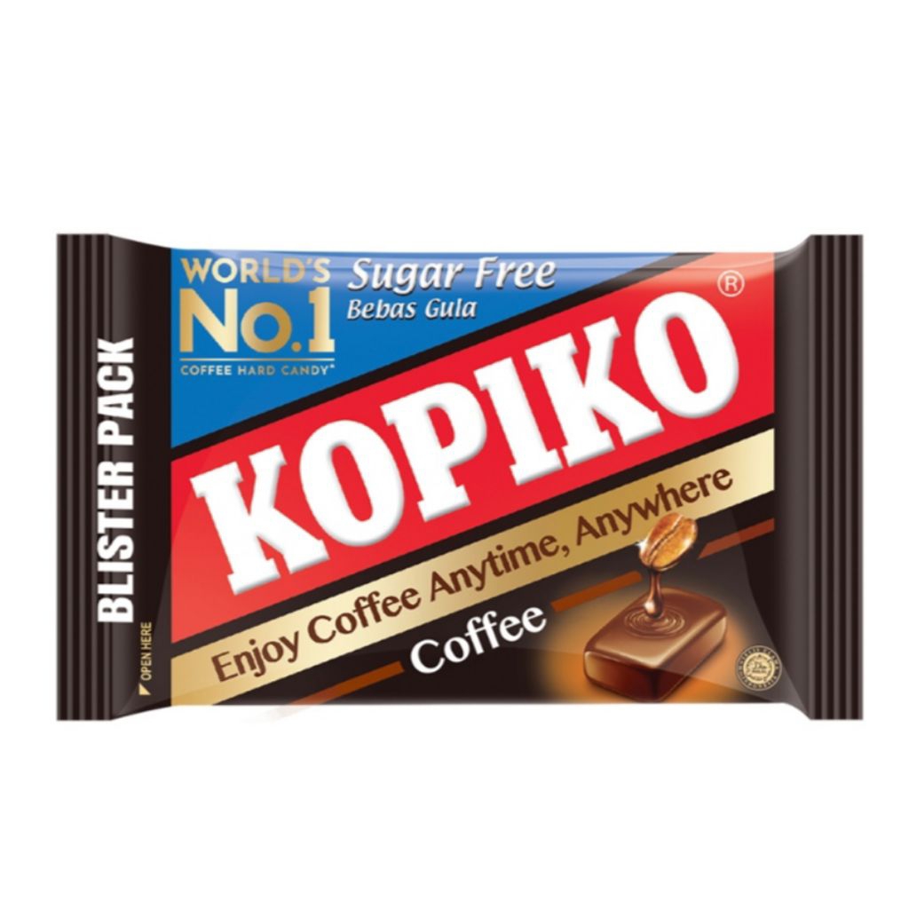 

Kopiko Blister Permen Kopi Rendah Gula Less Sugar 32gr