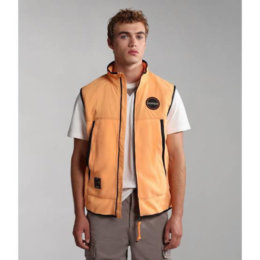 NAPAPIJRI AMBATO VEST ORANGE MOCK