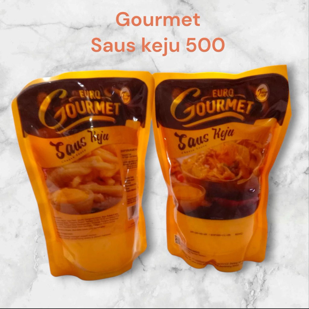 

Euro gourment saus keju 500gr