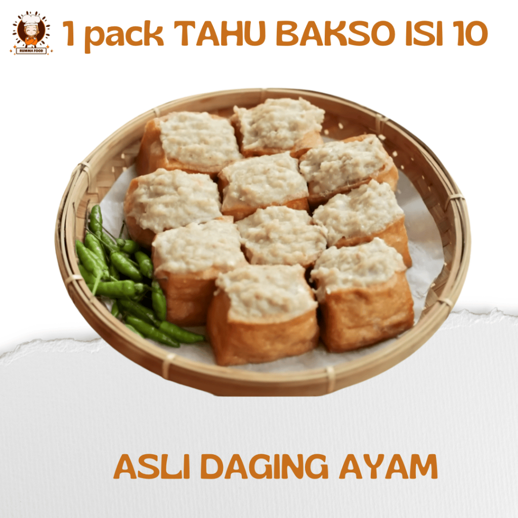 

Tahu Bakso Full Daging Isi 10 pcs – Kemasan Polos, Cocok Repack & Reseller