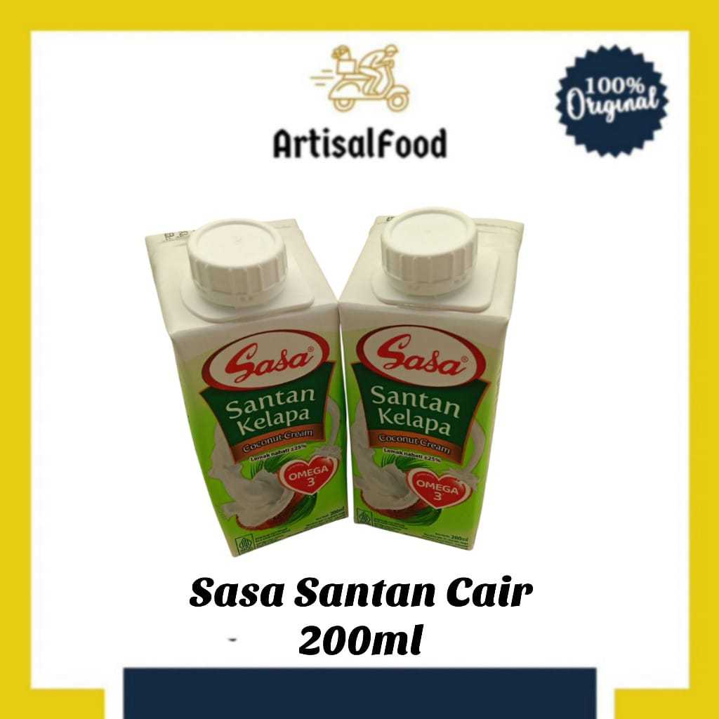 

Sasa Santan kelapa 200ml ori