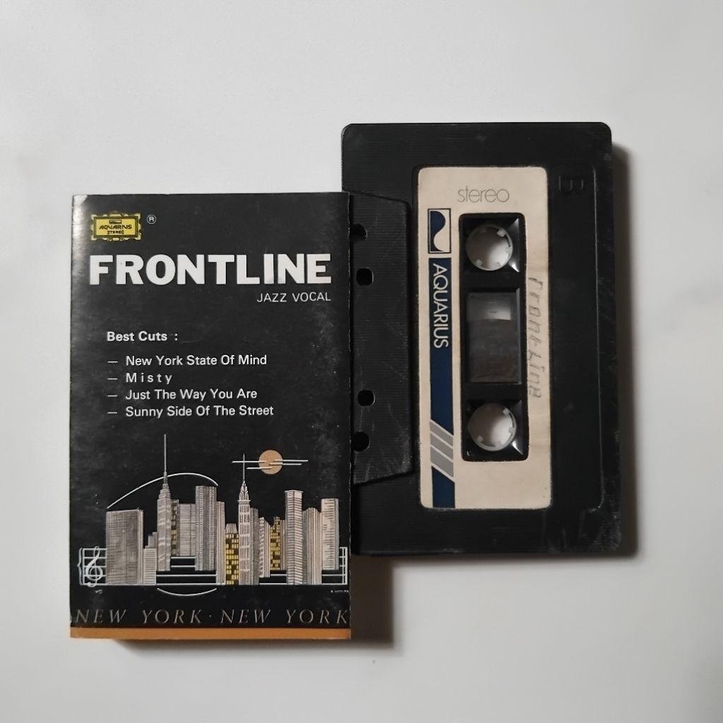 Kaset Pita Frontline / Classic Jazz Vocal Mari Nakamoto Tania Maria Judy Roberts Manhattan Transfer 