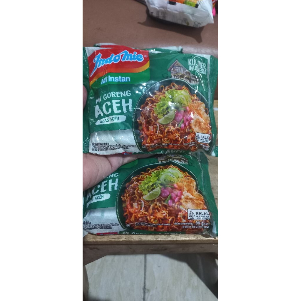 

10 pcs Indomie goreng aceh, khas aceh