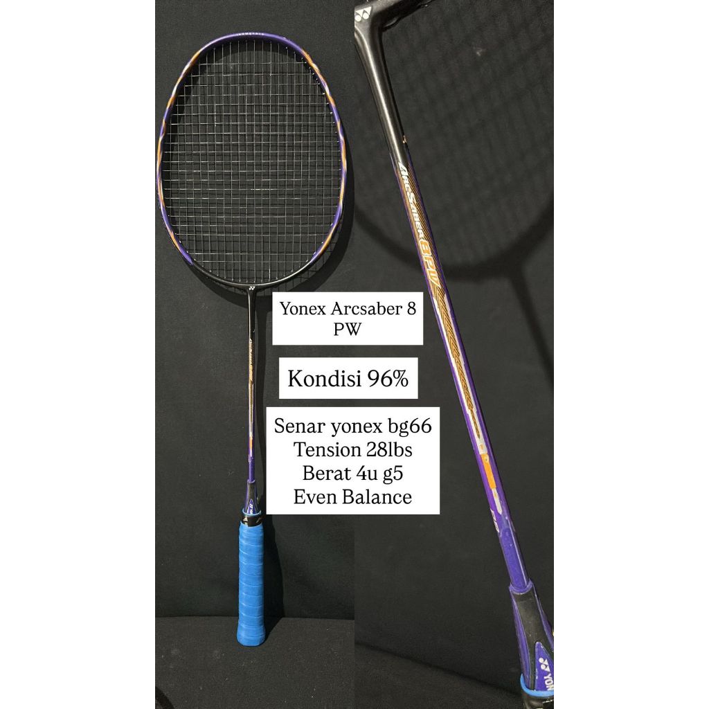 Yonex Arcsaber  8 PW