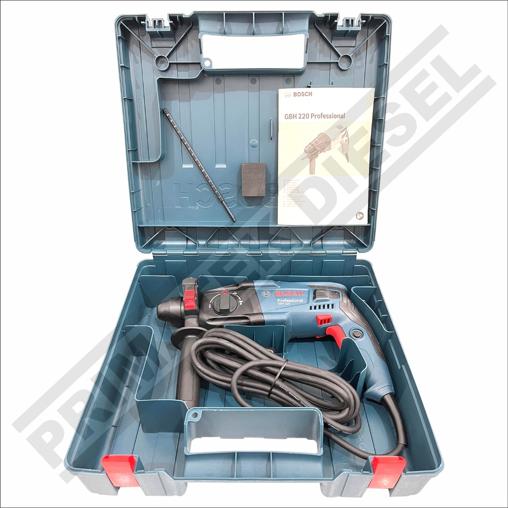 (BOSCH GBH-220) Rotary Hammer 22mm BOSCH GBH220 / Electric Bor Rotary Hammer 22 mm BOSCH GBH 220 / M