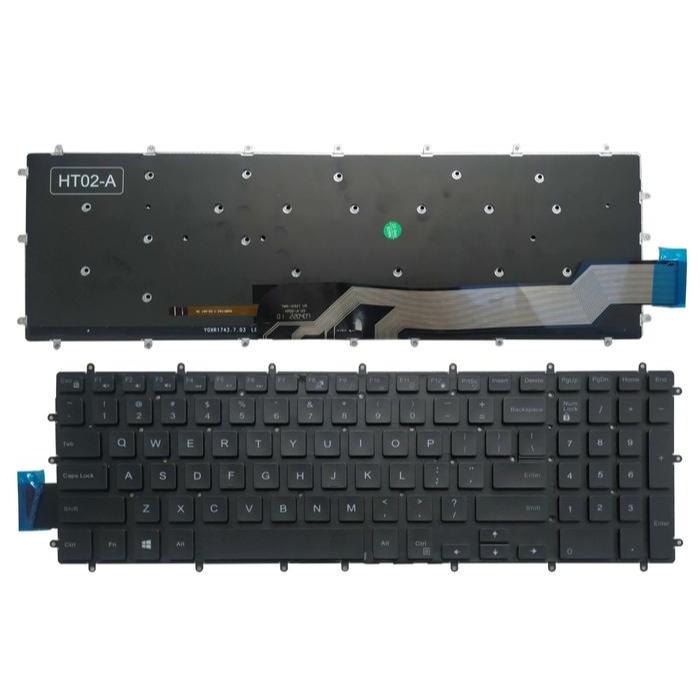 Keyboard Dell G3 15 3579 3590 3779 G5 15 5587 5590 G7 15 7588 7790 hitam