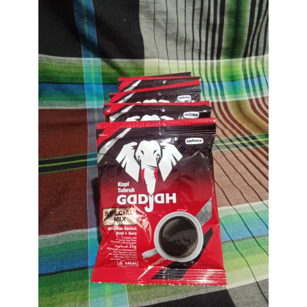 

Kopi Gadjah 1 renceng isi 10pcs