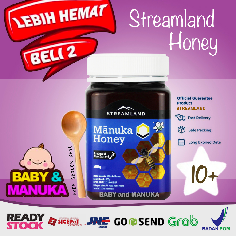 

Streamland Madu Manuka UMF 10 (500gr) -Honey Original New Zealand