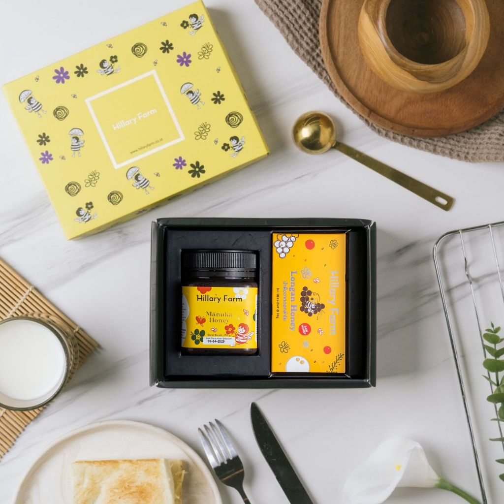

Hampers Manuka 250gr + Travel Pack Longan Honey