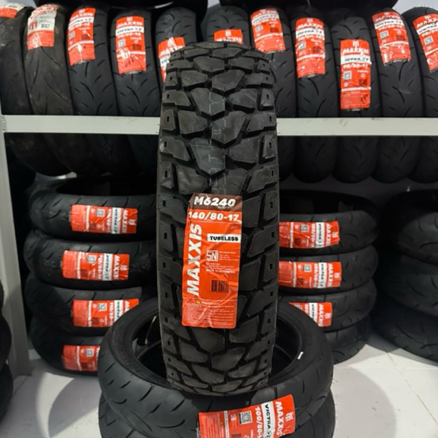 Ban Maxxis 140/80-17 M6240 / Dual Purpose Tubeless