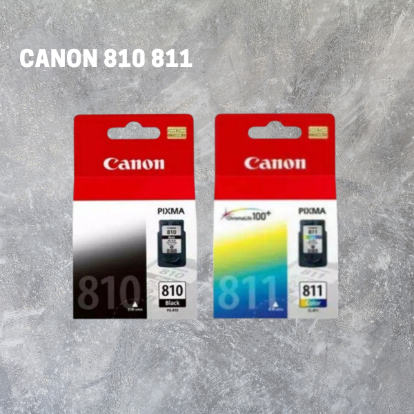 Tinta Printer Canon 810 811 For Printer MP287 MX328 MX338 MX366 Black & Colour