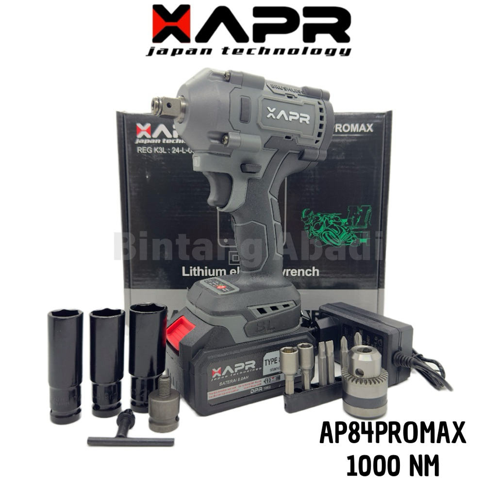 APR Impact Wrench 1000NM AP84 PROMAX / APR Japan Impact Wrench / Bor Impact APR 1000 NM