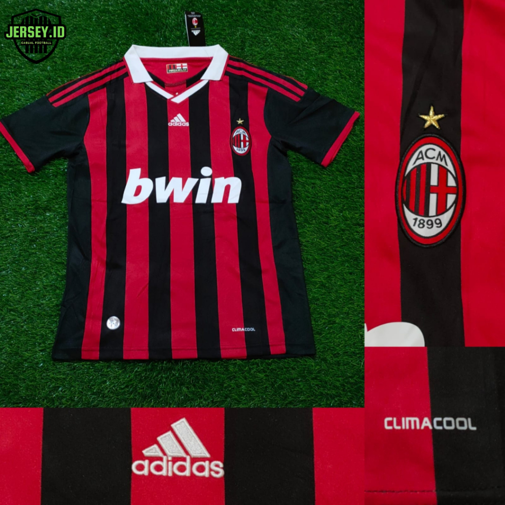 Jersey Retro Vintage AC Milan Home 2010/2011