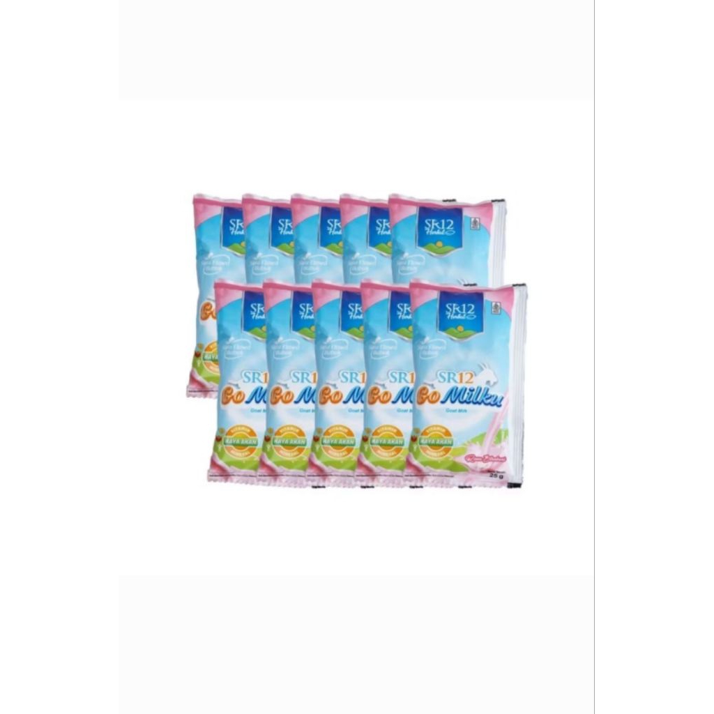 

susu go milku sr12 rasa STROBERY kemasan sachet 25 gram