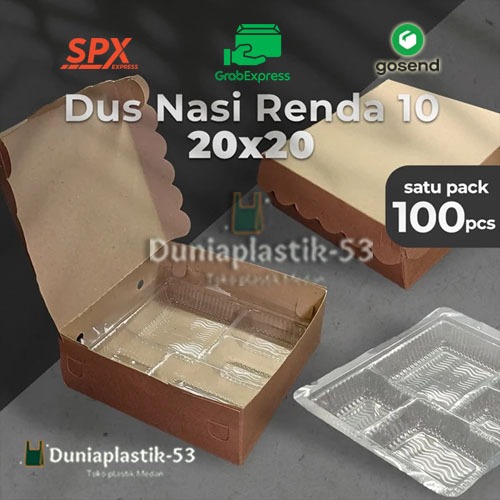 BOX NASI / KOTAK NASI / DUS MAKAN / LUNCH BOX / BOX MAKAN / KOTAK NASI PADANG / Kotak Nasi Katering