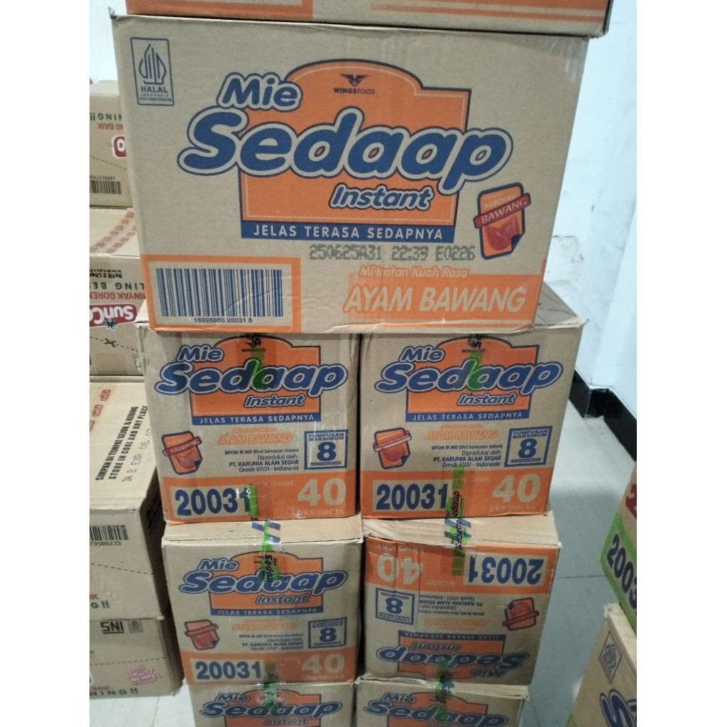 Mie Sedap Ayam Bawang 1 dus