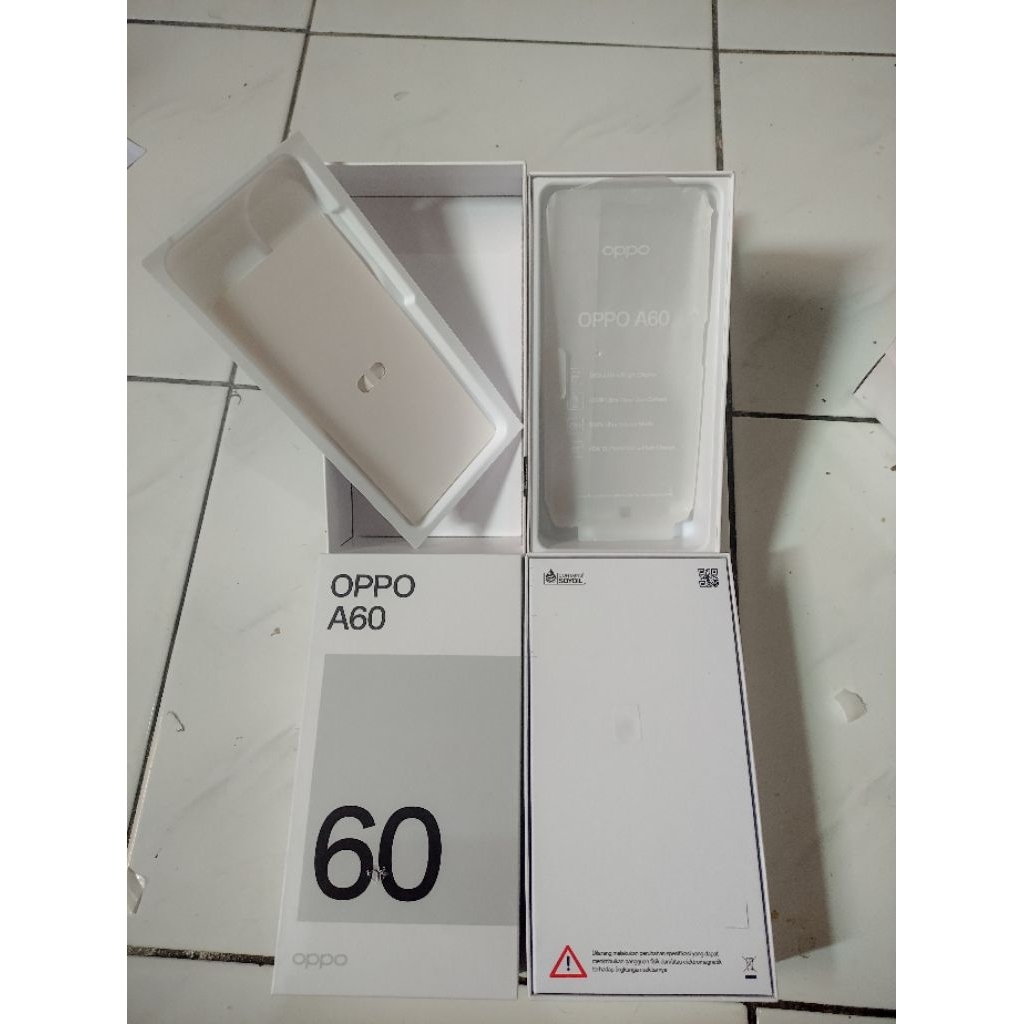 dus box Oppo A60 original copotan