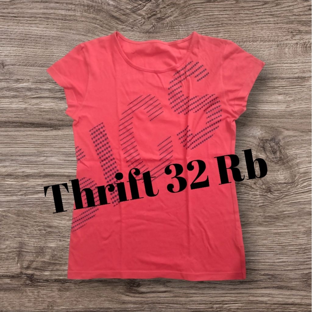 1. Asics Thrift Tee - Pink Energik