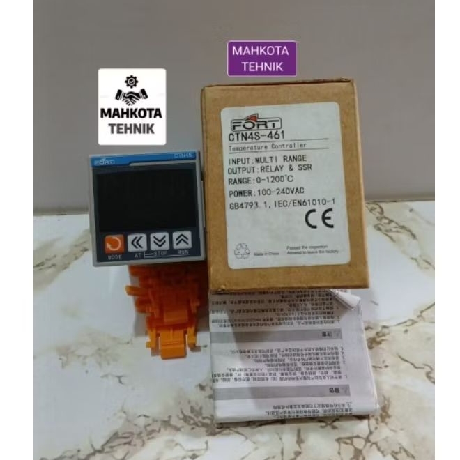 Temperature controller FORT CTN4S-461 100-240VAC