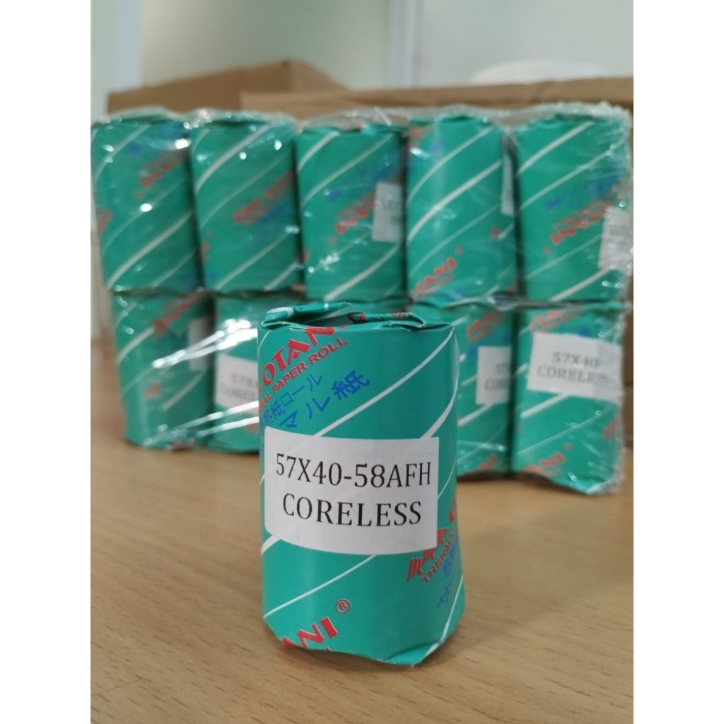 

Thermal OTANI Coreless 57x40 mm Kertas Struk Printer (Per Pcs) minimal order 10pcs