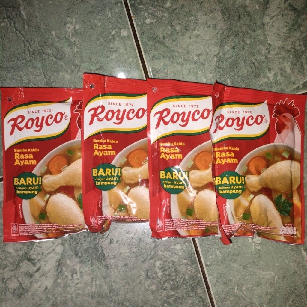 

Royco Ayam Penyedap Bumbu Kaldu Ayam 94 gram Twinpack isi 2