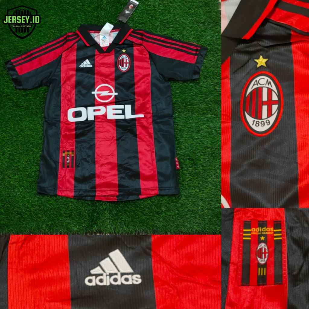 Jersey Retro Vintage AC Milan Home 1996-1997