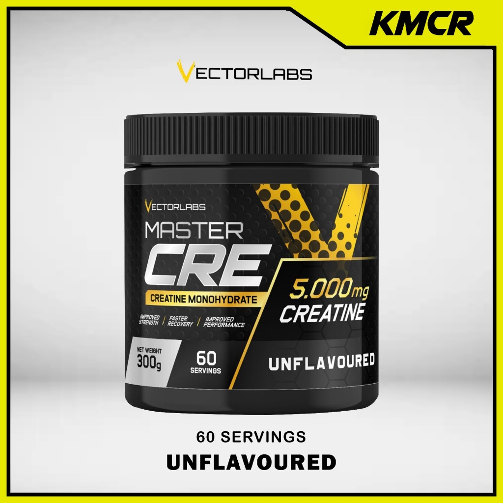 VECTORLABS Creatine Monohydrate 300 gr Creatine Gym Creatin Kreatin Suplemen Gym
