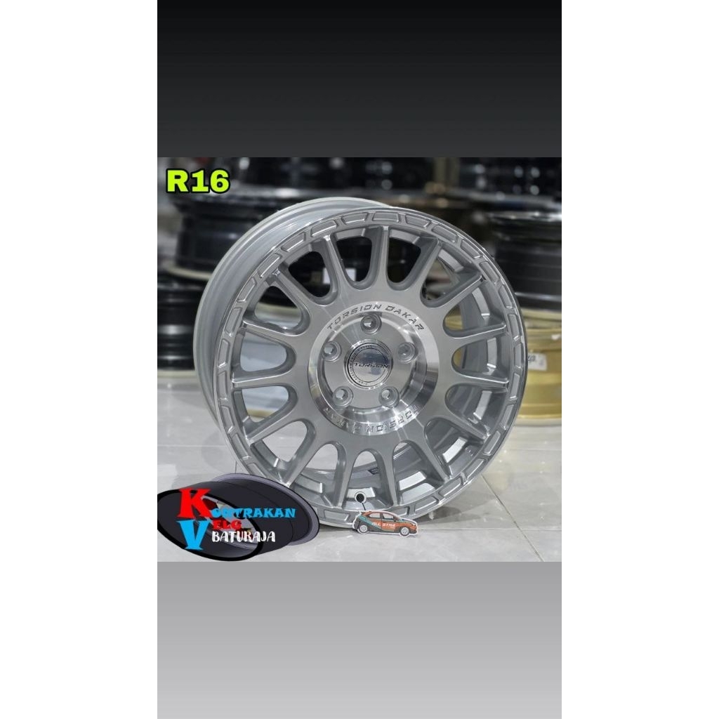 Velg Torsion Dakar R16 5x114 ( INNOVA ERTIGA RUSH TERIOS XPANDER DLL)