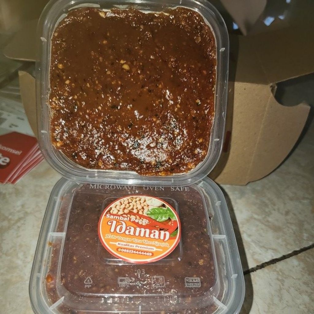 

SAMBEL PECEL KHAS NGANJUK 500 gram