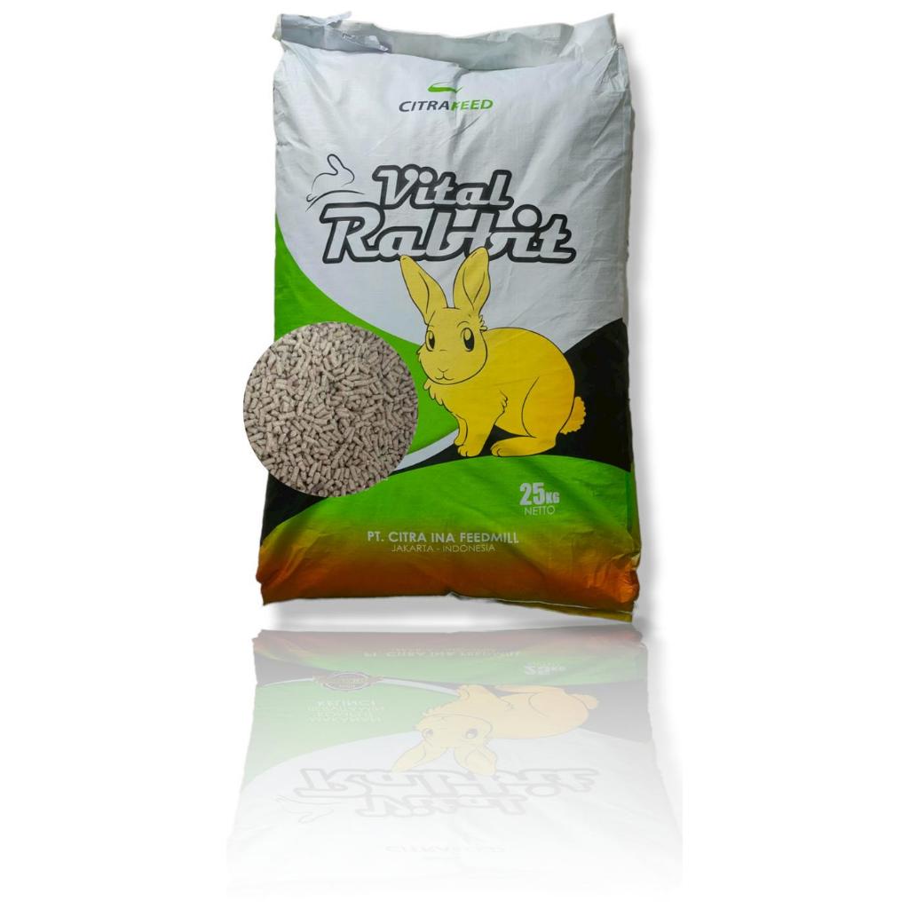 Expedisi - Makanan Kelinci Vital Rabbit 25kg - pelet kelinci