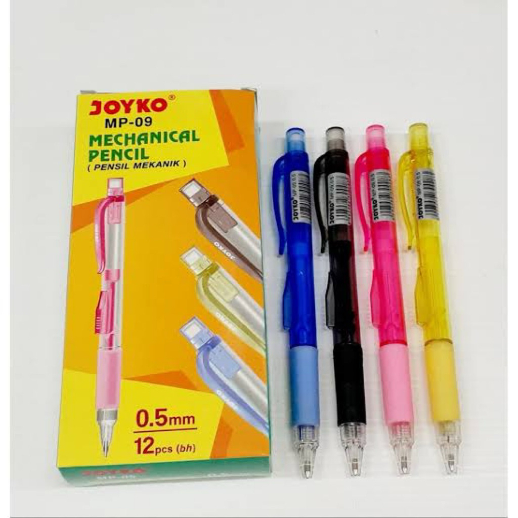 

Joyko - Pensil Mekanik 0.5MM MP - 09 - Isi 12 Pcs