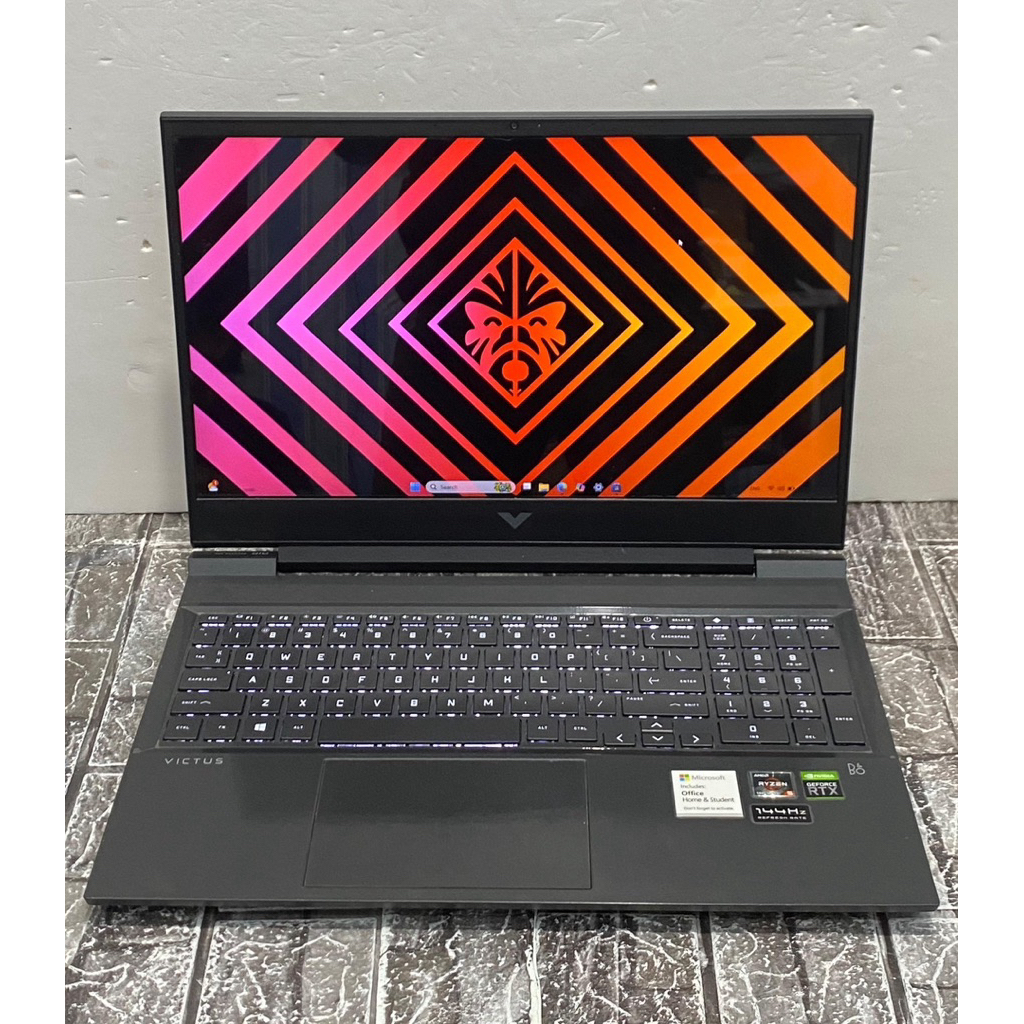 laptop Hp Victus 16-e0xxx gaming Ryzen5-5600H RTX3060 Ram16/512