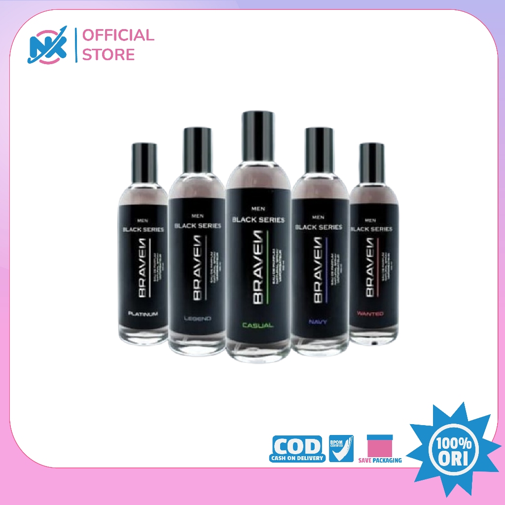 BRAVEN MEN BLACK SERIES PARFUM 100ML - PARFUM BRAVEN MEN