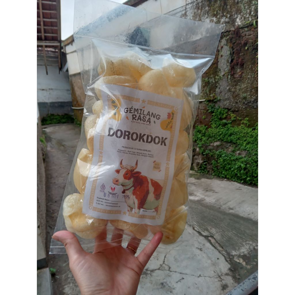 

Dorokdok|Dorokdok Kerupuk Kulit Sapi Asli Renyah dan Gurih Snack Tradisional Khas Sunda