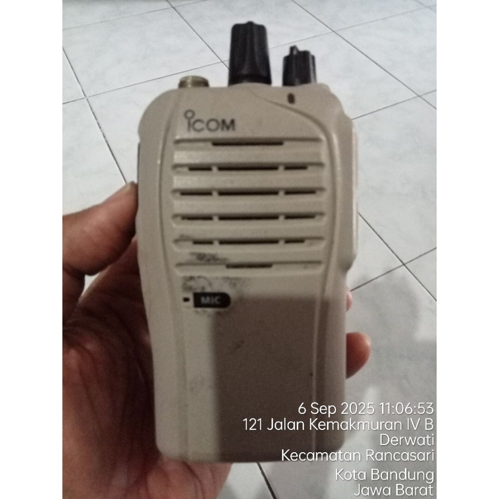 HT VHF ICOM icom IC F3107D TX RX normal