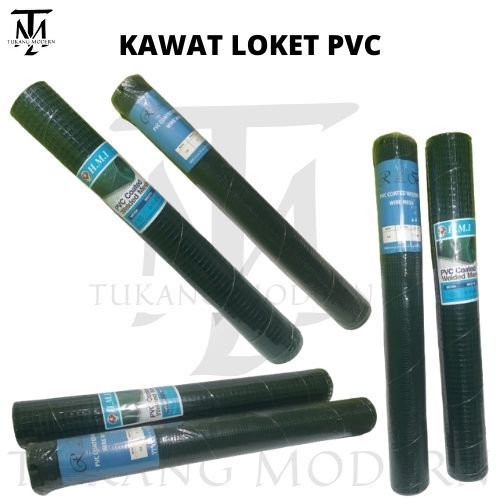 KAWAT LOKET PVC / KAWAT LOKET GALVANIS / KAWAT LOKET HIJAU / KAWAT LOKET TEBAL / KAWAT ANTI KARAT