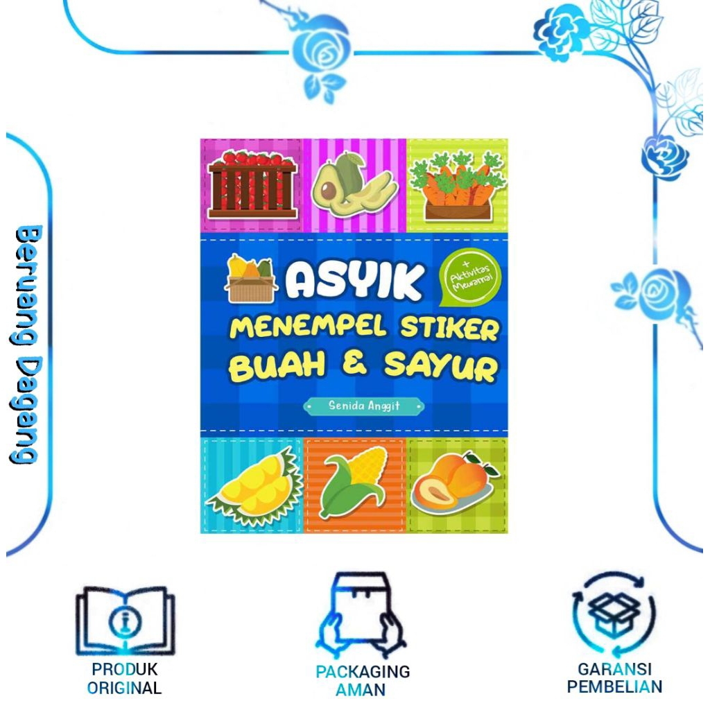 Buku ASYIK MENEMPEL STIKER BUAH & SAYUR
