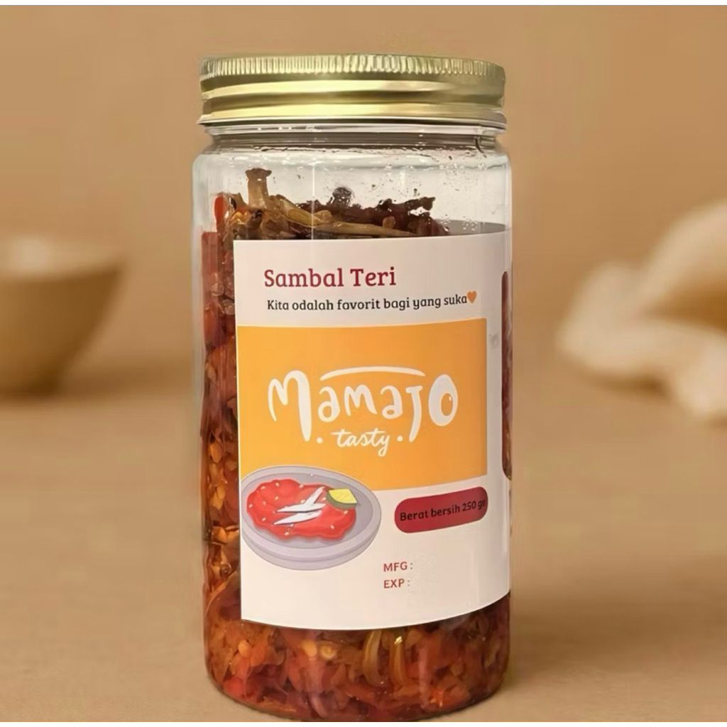 

Mamajo Tasty Sambal Teri Petai 250 gr