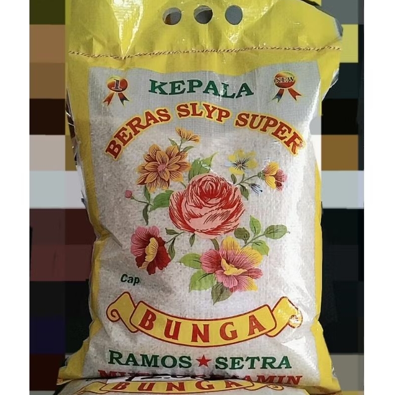 

Beras Selep ROJOLELE 5Kg / cap BUNGA 5Kg