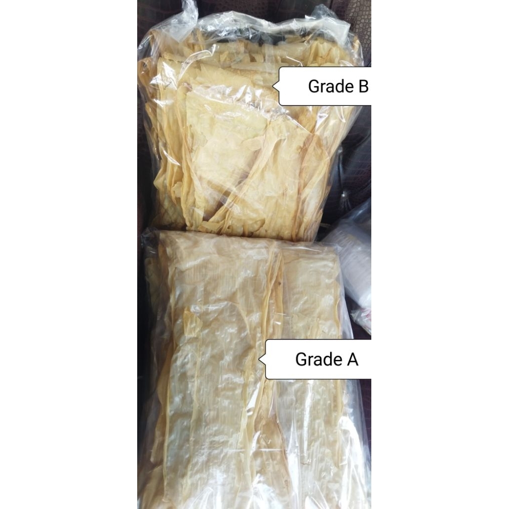 Tauki kering / kembang tahu Grade B Halal Per 1kg