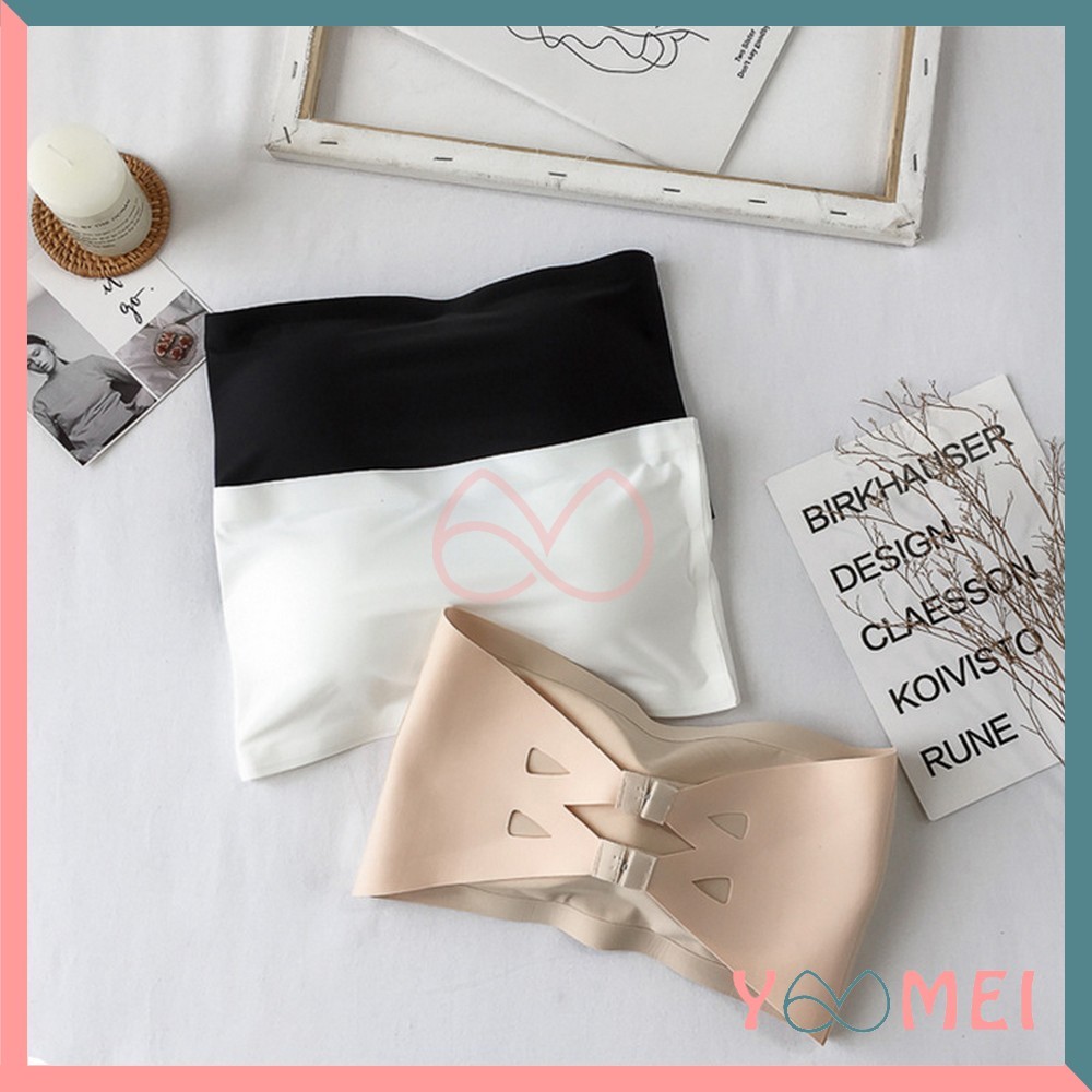 YOOMEI Kemben Busa Tanpa Kawat Bra Seamless Zero Feel
