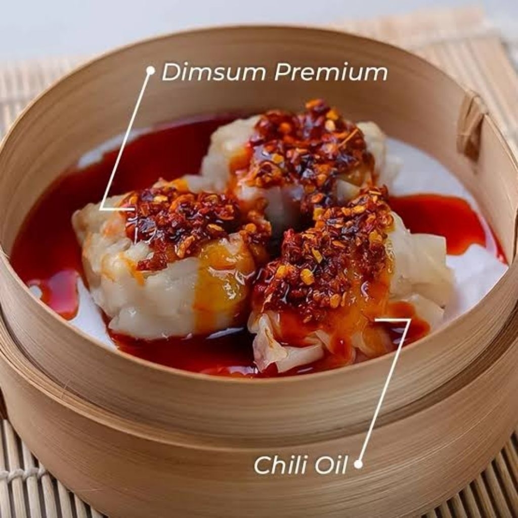 Dimsum Ayam Chili oil