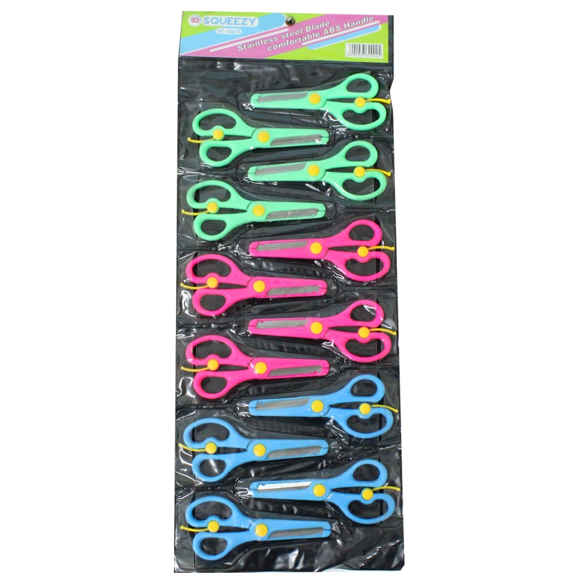 

Harga Grosir ( 1lempeng/12pcs ) Gunting Kecil Warna SC-SQ03 SQUEEZY