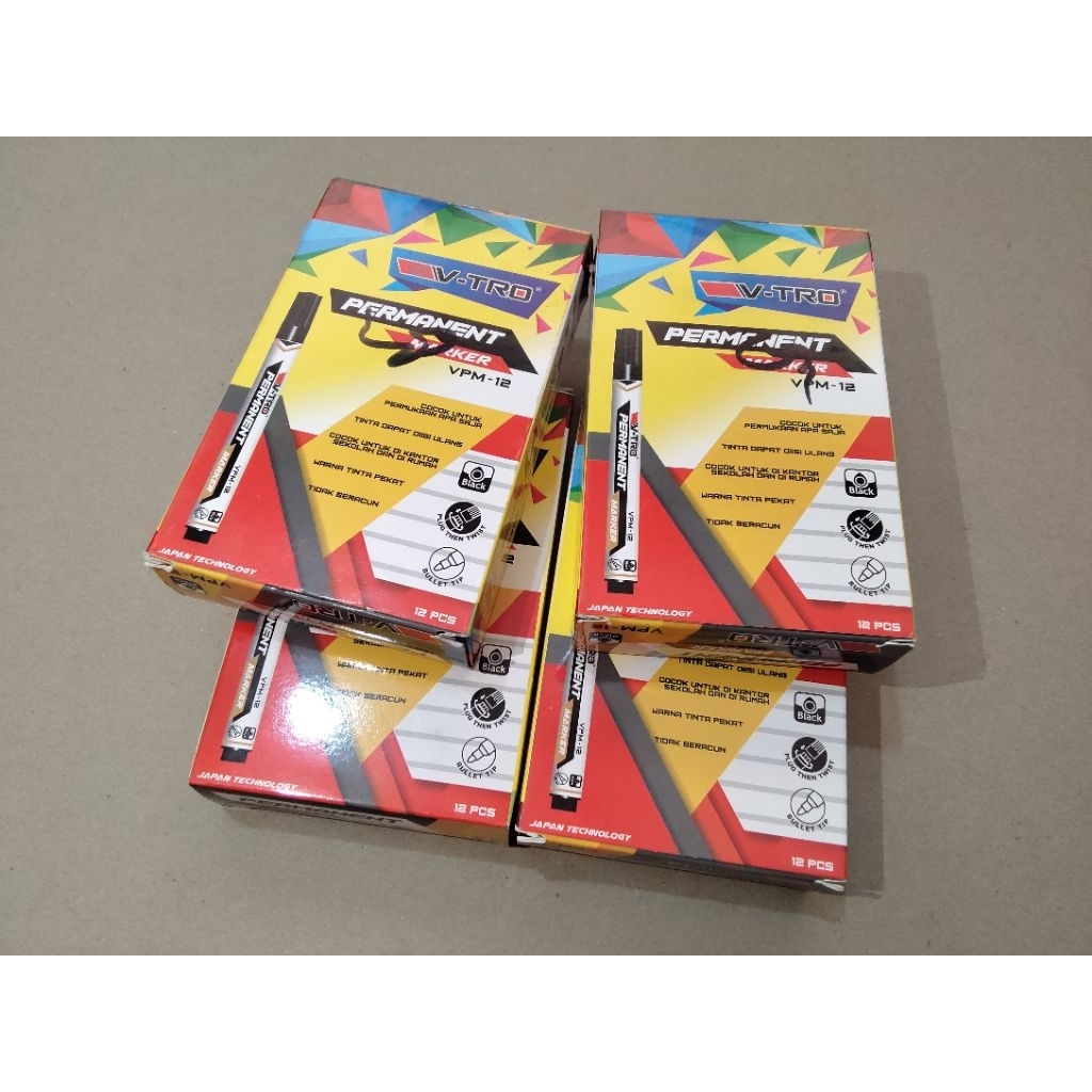 

spidol permanen ( warna hitam)